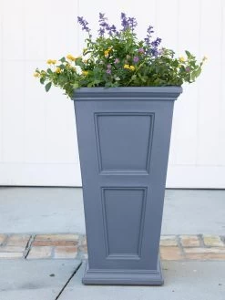 Fairfield Self-Watering Tall Patio Planters, 28” -Outdoor Garden Care Shop 39 342 1953 tif