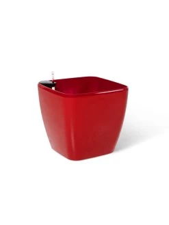 Viva Square Self-Watering Rolling Planter, 20" Diameter, Set Of 2 -Outdoor Garden Care Shop 3 4 crop 8612930 0105