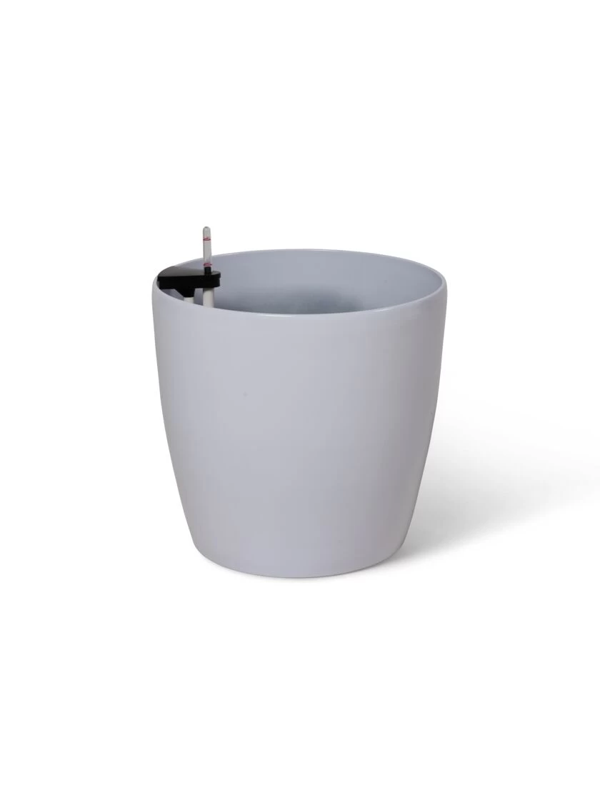 Viva Round Self-Watering Rolling Planter, 20" Diameter, Set Of 2 7 Viva Round Self-Watering Rolling Planter, 20" Diameter, Set Of 2 - Image 7