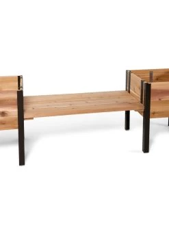 Cedar Bench Kit, Eco-Stained, 48" -Outdoor Garden Care Shop 3 4 crop 8613463 0004