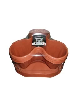 Trifoglio 3-Tier Planter On Wheels -Outdoor Garden Care Shop 3 4 crop 8613625 06V
