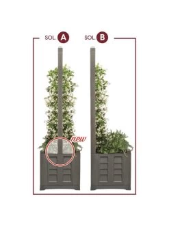 Separate Flower Box With Trellis -Outdoor Garden Care Shop 3 4 crop 8613626 08V