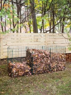 3-Bin Wire Composter