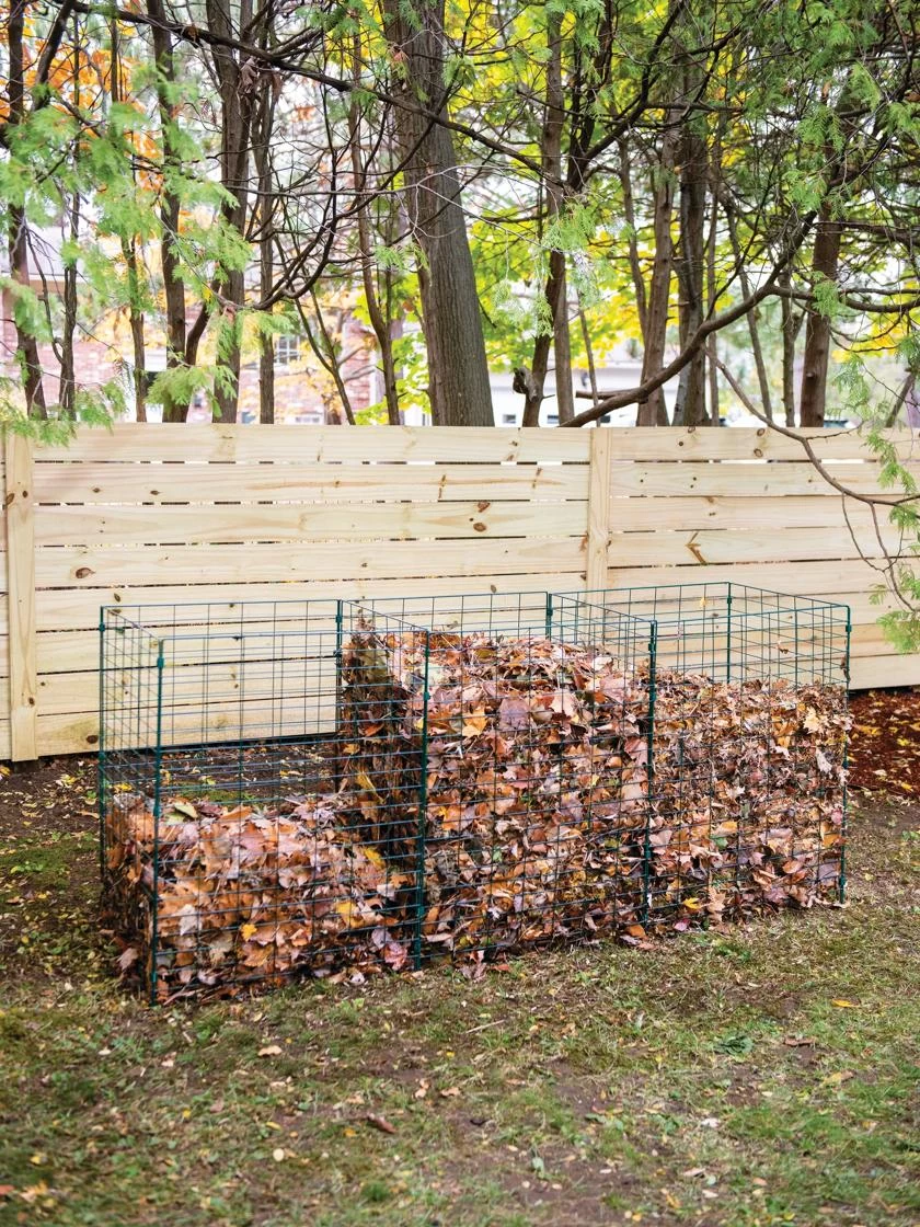 3-Bin Wire Composter 1 3-Bin Wire Composter