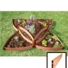 Classic Sienna Raised Garden Bed Versailles Sunburst With 1" Boards