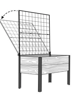 Space-Maker Pivoting Trellis, 4' -Outdoor Garden Care Shop 8590247 001 tif