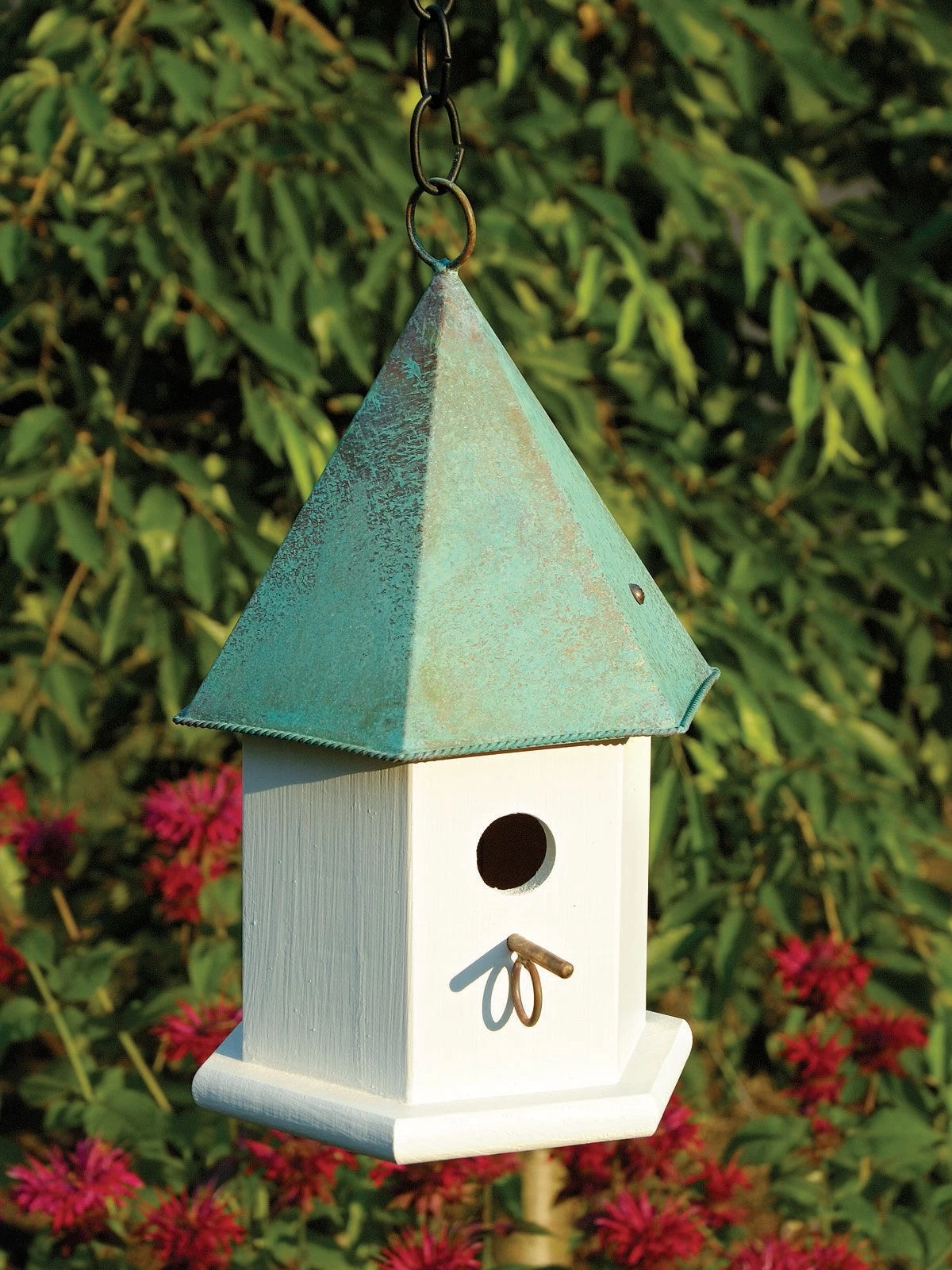 Heartwood Copper Songbird Bird House 1 Heartwood Copper Songbird Bird House