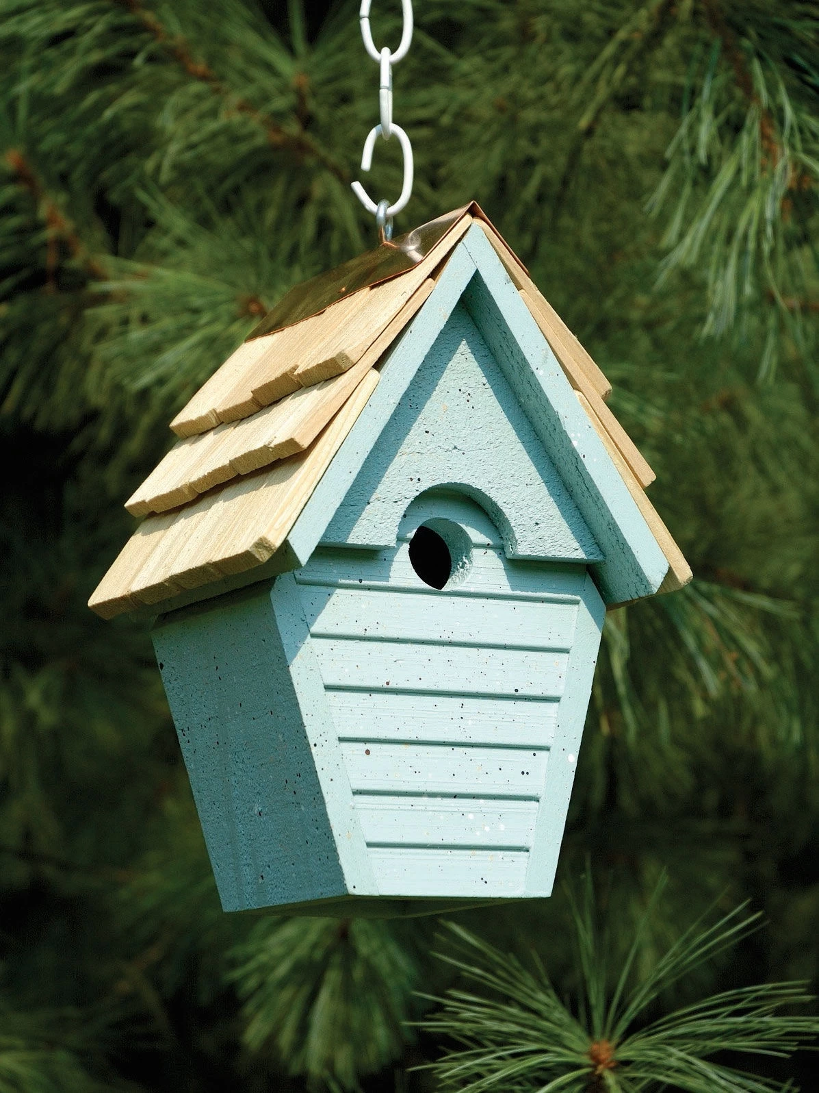 Heartwood Wren-in-the-Wind Bird House 1 Heartwood Wren-in-the-Wind Bird House