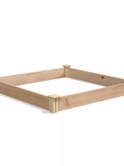 Cedar Raised Garden Bed, 4' X 4' X 6" 11 Cedar Raised Garden Bed, 4' X 4' X 6" -Outdoor Garden Care Shop 8591724 04V tif
