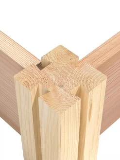 Cedar Raised Garden Bed, 4' X 4' X 6" 9 Cedar Raised Garden Bed, 4' X 4' X 6" -Outdoor Garden Care Shop 8591724 05V tif