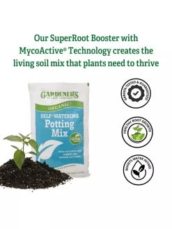 Organic Self-Watering Potting Mix, 20 Qts. 8 Organic Self-Watering Potting Mix, 20 Qts. -Outdoor Garden Care Shop 8592225 3