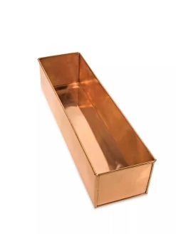 Tall Rectangular Copper Plant Tray, 18" X 5" X 4" -Outdoor Garden Care Shop 8593534 1194 tif