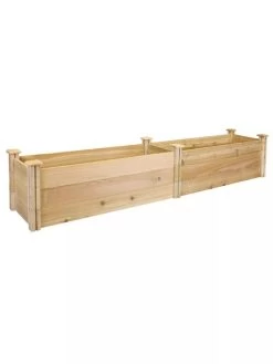 Premium Cedar Raised Garden Bed, 16" X 96" -Outdoor Garden Care Shop 8593824 01V greenes premium cedar raised garden bed