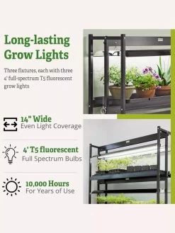 High Intensity 3-Tier SunLite® Garden -Outdoor Garden Care Shop 8593944 6