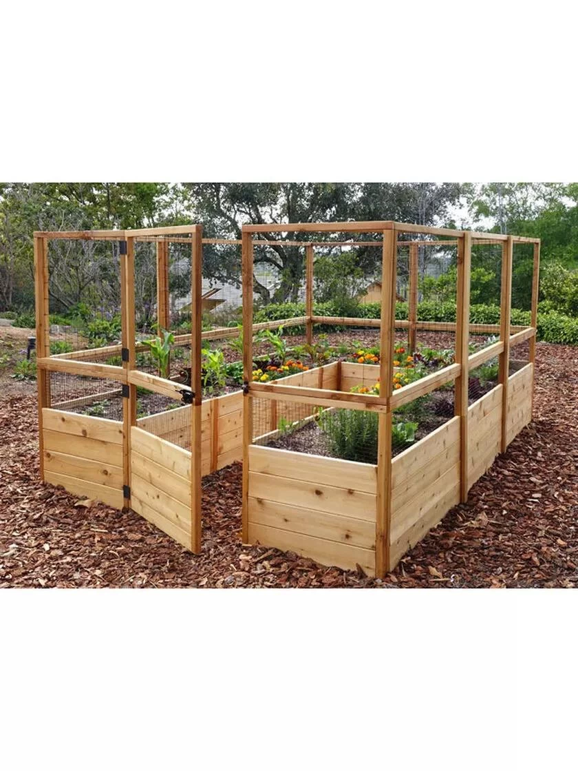 Garden In A Box With Deer Fence, 8' X 12' 2 Garden In A Box With Deer Fence, 8' X 12' - Image 2