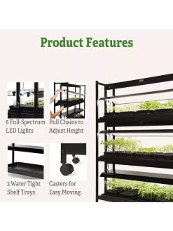 LED SunLite® 3-Tier Garden -Outdoor Garden Care Shop 8595554 4