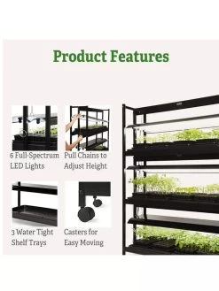 LED SunLite® High Intensity 3-Tier Garden -Outdoor Garden Care Shop 8596024 4