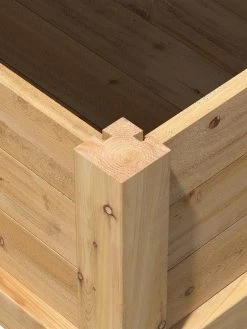 Elevated Cedar Garden Bed, 2' X 4' X 31" 8 Elevated Cedar Garden Bed, 2' X 4' X 31" -Outdoor Garden Care Shop 8596147 08V tif