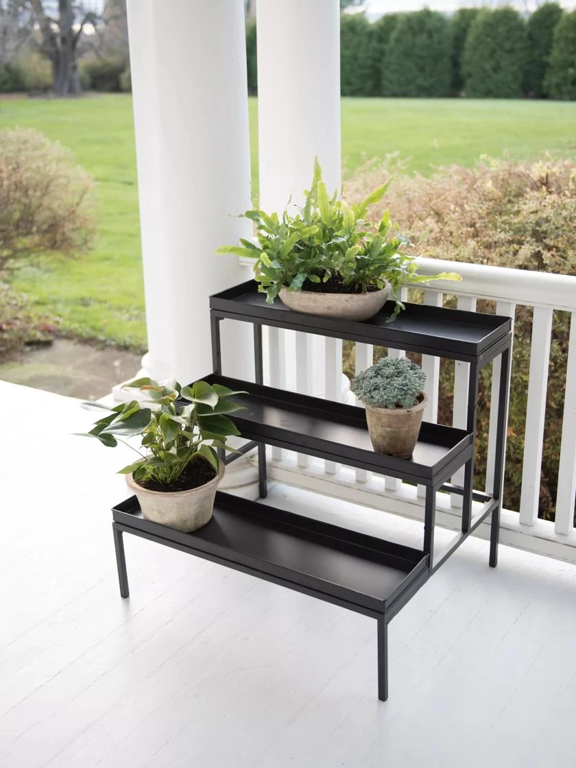 Trays For The Rectangular Lattice Plant Stand, Set Of 3 2 Trays For The Rectangular Lattice Plant Stand, Set Of 3 - Image 2