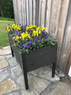 Eco-Stained Elevated Planter Box, 2'x4' -Outdoor Garden Care Shop 8596759 01CUST 1
