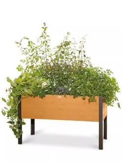 Eco-Stained Elevated Planter Box, 2'x4' -Outdoor Garden Care Shop 8596759 101 tif
