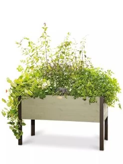 Eco-Stained Elevated Planter Box, 2'x4' -Outdoor Garden Care Shop 8596759 105 tif