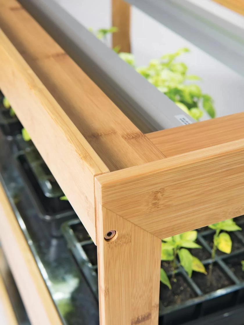 Tall Bamboo LED Grow Light Garden 8 Tall Bamboo LED Grow Light Garden - Image 8