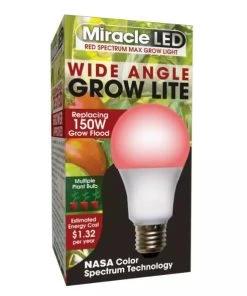 Miracle LED Corded 4-Socket Grow Light Kit With Bulbs, Full Spectrum And Red 7 Miracle LED Corded 4-Socket Grow Light Kit With Bulbs, Full Spectrum And Red -Outdoor Garden Care Shop 8599032 03V tif