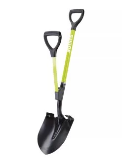 Sun Joe® Shovelution Steel Blade Shovel With Spring Assist Handle -Outdoor Garden Care Shop 8599166 03V tif