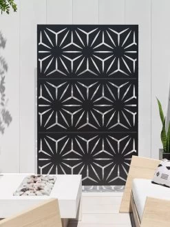 Veradek 3-Panel Privacy Screen Set, Star