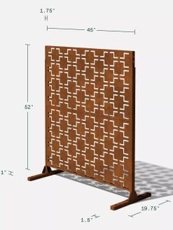 Veradek 2-Panel Privacy Screen Set, Quadra -Outdoor Garden Care Shop 8599207 12V tif