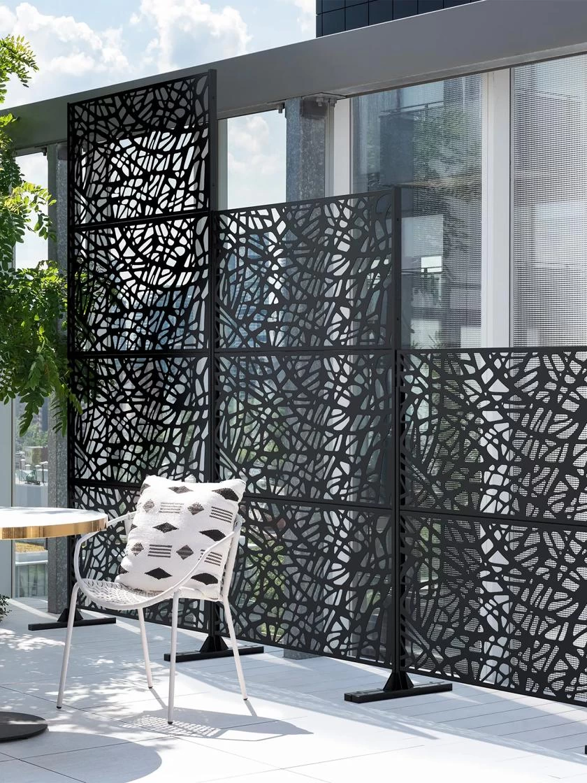 Veradek 2-Panel Privacy Screen Set, Web 2 Veradek 2-Panel Privacy Screen Set, Web - Image 2