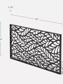 Veradek Flowleaf Privacy Screen Panel -Outdoor Garden Care Shop 8599222 08V tif