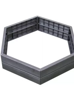 Exaco Hexagonal Raised Garden Bed Planter 6 Exaco Hexagonal Raised Garden Bed Planter -Outdoor Garden Care Shop 8599285 04V tif