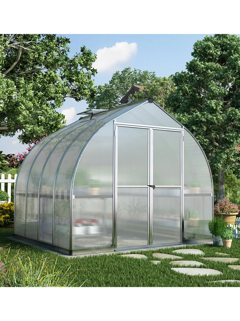 Canopia® By Palram Bella™ Greenhouse, 8' 5 Canopia® By Palram Bella™ Greenhouse, 8' - Image 5