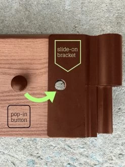 Classic Sienna Circle Keyhole Garden With 2" Boards 9 Classic Sienna Circle Keyhole Garden With 2" Boards -Outdoor Garden Care Shop 8599444 03v