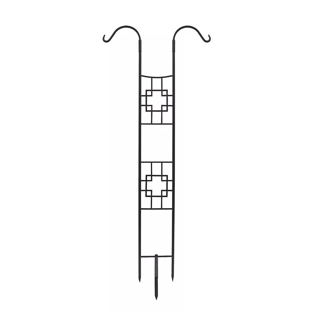 Achla Designs Square-on-Squares Double Pole Trellis 2 Achla Designs Square-on-Squares Double Pole Trellis - Image 2