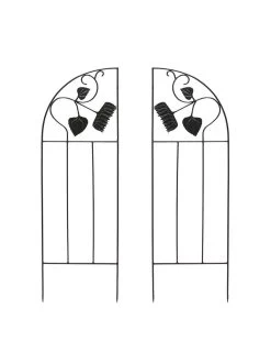 Achla Designs Sunflower Trellis Side Panels, Set Of 2