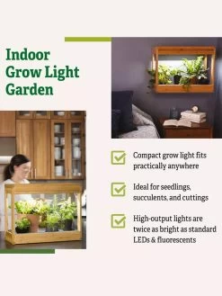 Bamboo Mini LED Grow Light Garden 17 Bamboo Mini LED Grow Light Garden -Outdoor Garden Care Shop 8599624 04