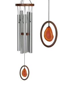 Agate Chime™, Large -Outdoor Garden Care Shop 8599738 02v woodstock agate chime large brown