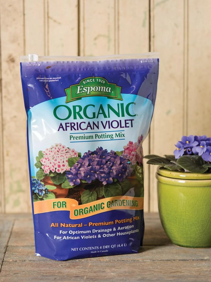 Espoma African Violet Potting Mix, 4 Quart 1 Espoma African Violet Potting Mix, 4 Quart