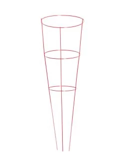 Heavy-Duty Plant Supports 42", Set Of 5 -Outdoor Garden Care Shop 8600029 02v heavy duty colorful plant supports 42 inch red