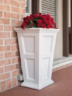 Fairfield Self-Watering Tall Patio Planters, 34” -Outdoor Garden Care Shop 8600109 02V tif