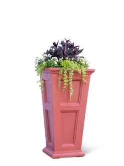 Fairfield Self-Watering Tall Patio Planters, 34” -Outdoor Garden Care Shop 8600109 0681 tif