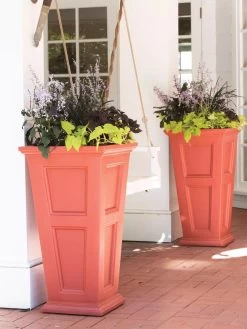 Fairfield Self-Watering Tall Patio Planters, 34” -Outdoor Garden Care Shop 8600109 19748 tif