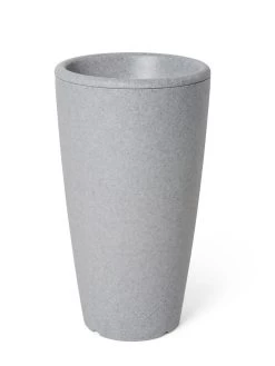 Solar Illuminated Planter Tall Granite, 32" 10 Solar Illuminated Planter Tall Granite, 32" -Outdoor Garden Care Shop 8600183 18724 tif