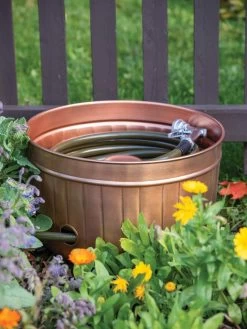 Classic Copper Hose Pot 11 Classic Copper Hose Pot -Outdoor Garden Care Shop 8600238 0057