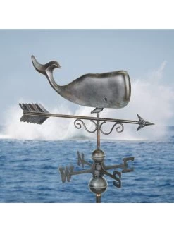 Save The Whales™ Copper Weathervane 7 Save The Whales™ Copper Weathervane -Outdoor Garden Care Shop 8600371 03v