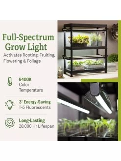 Stack-n-Grow Lights - 2-Tier System -Outdoor Garden Care Shop 8608905 2