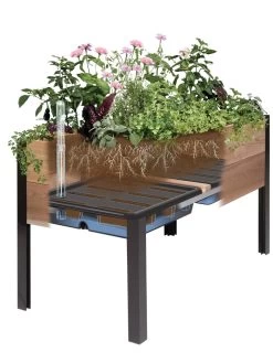 Self-Watering Insert For 2’ X 4’ Planter -Outdoor Garden Care Shop 8609009 SW insert art 2021 tif 1